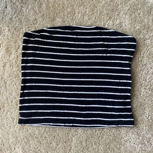 SOFT AND SEXY STRIPED TUBE TOP